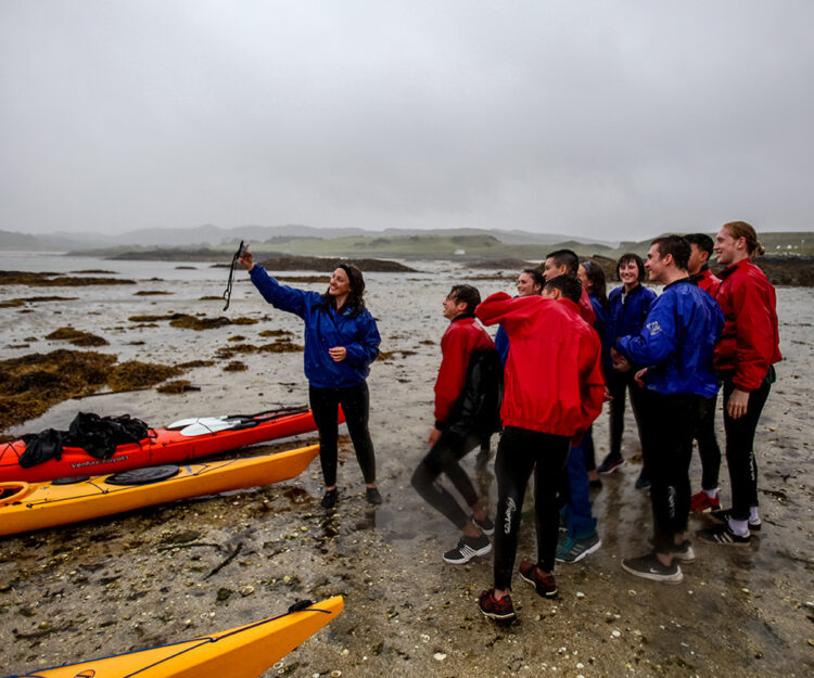 960x800 Loch Eil canoe selfie